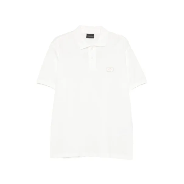 Emporio Armani Logo cotton polo shirt - Emporio Armani