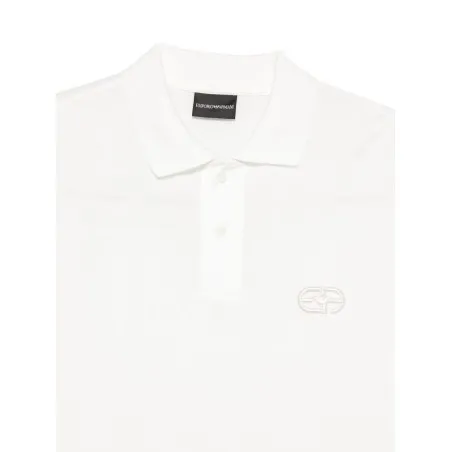 Emporio Armani Logo cotton polo shirt - Emporio Armani