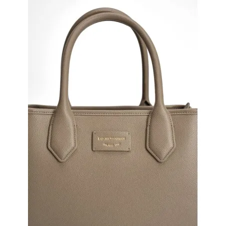 Emporio Armani Medium Finish Palmellato Shopper Bag - Emporio Armani