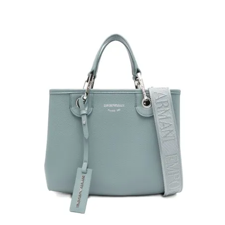 Emporio Armani Small Myea Shopper Bag With Deer Print - Emporio Armani