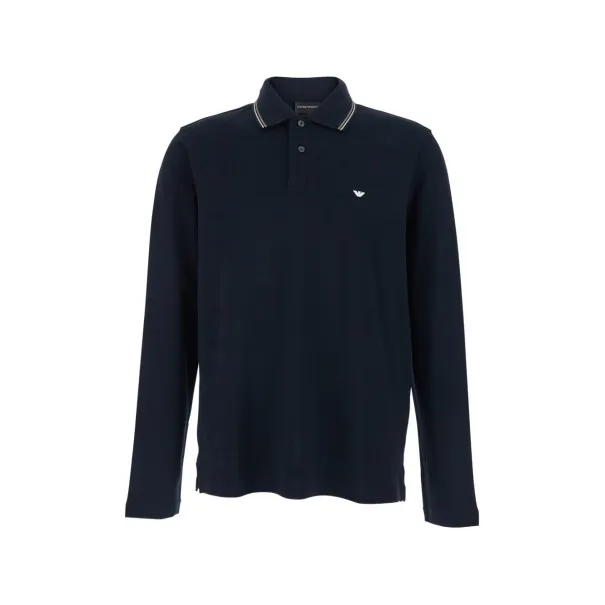 Emporio Armani Logo cotton polo shirt - Emporio Armani