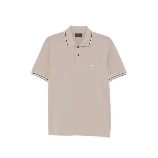 Emporio Armani Logo cotton polo shirt - Emporio Armani