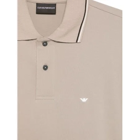 Emporio Armani Logo cotton polo shirt - Emporio Armani