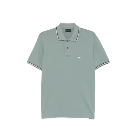 Emporio Armani Logo cotton polo shirt - Emporio Armani