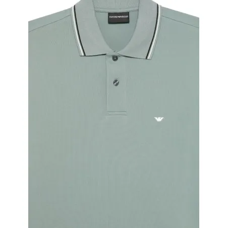 Emporio Armani Logo cotton polo shirt - Emporio Armani