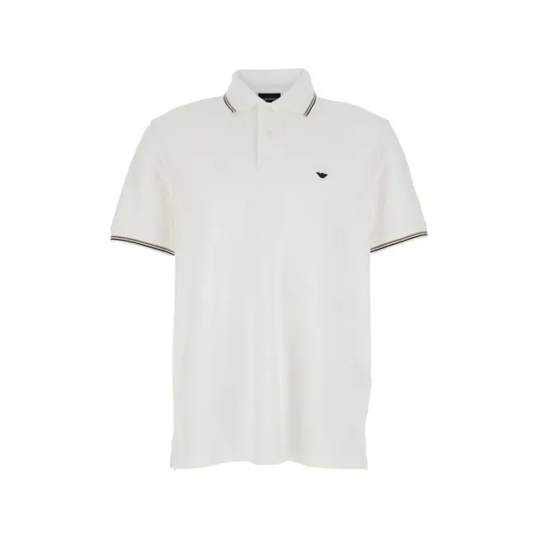 Emporio Armani Logo cotton polo shirt - Emporio Armani