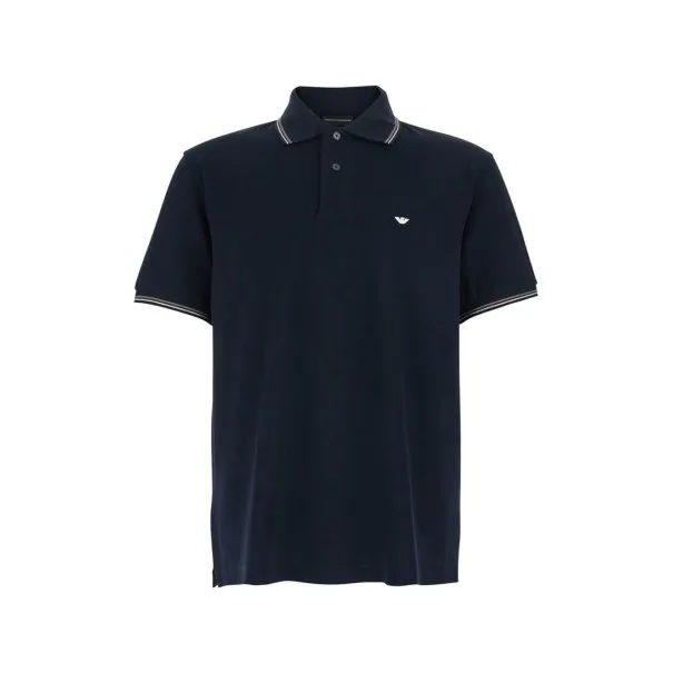 Emporio Armani Logo cotton polo shirt - Emporio Armani