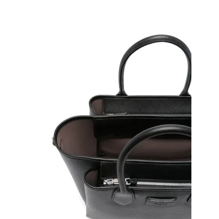 Emporio Armani Medium Shopper Bag With Palmellato Finish - Emporio Armani