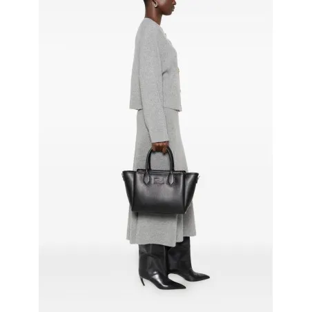 Emporio Armani Medium Shopper Bag With Palmellato Finish - Emporio Armani