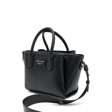 Emporio Armani Small Shopper With Palmellato Finish - Emporio Armani