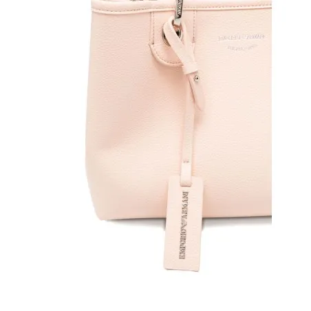 Emporio Armani Small Myea Shopper Bag With Deer Print - Emporio Armani