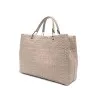 Emporio Armani Myea Medium Shopper Bag In Woven Nylon - Emporio Armani