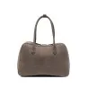 Emporio Armani Eagle Club Capsule Collection Suede-Effect Shoulder Bag - Emporio Armani