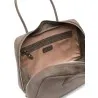 Emporio Armani Eagle Club Capsule Collection Suede-Effect Shoulder Bag - Emporio Armani