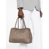 Emporio Armani Eagle Club Capsule Collection Suede-Effect Shoulder Bag - Emporio Armani