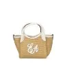 Emporio Armani Woven Straw Small Shopper Bag - Emporio Armani