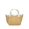 Emporio Armani Woven Straw Small Shopper Bag - Emporio Armani