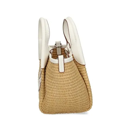 Emporio Armani Woven Straw Small Shopper Bag - Emporio Armani