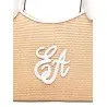Emporio Armani Woven Straw Medium Shopper Bag - Emporio Armani