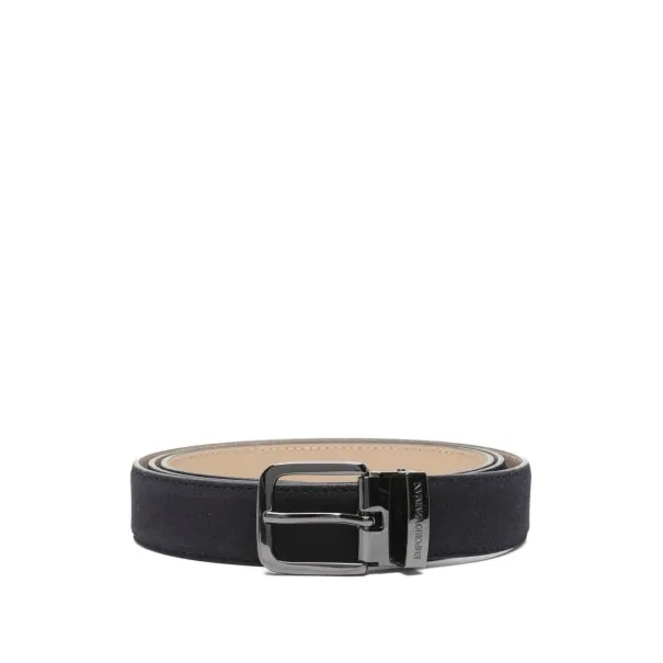 Emporio Armani Exclusive Suede Leather Belt - Emporio Armani