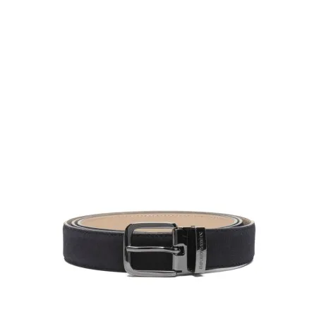 Emporio Armani Exclusive Suede Leather Belt - Emporio Armani
