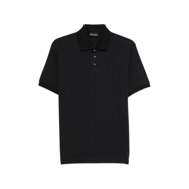 Emporio Armani Logo cotton polo shirt - Emporio Armani