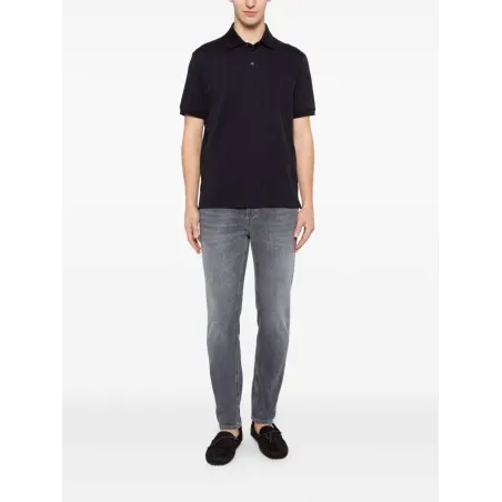 Emporio Armani Logo cotton polo shirt - Emporio Armani