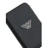 Emporio Armani Asv Regenerated Saffiano Magnetic Card Holder - Emporio Armani
