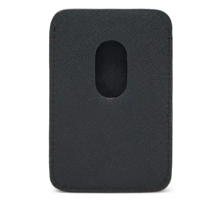 Emporio Armani Asv Regenerated Saffiano Magnetic Card Holder - Emporio Armani