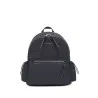 EMPORIO ARMANI EXCLUSIVE Emporio Armani Round Nylon Backpack With Monogram Lettering - Emporio Armani
