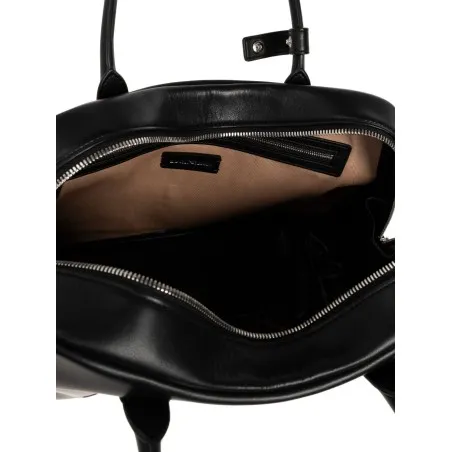 Emporio Armani Eagle Club Capsule Collection Soft Leather Shoulder Bag - Emporio Armani