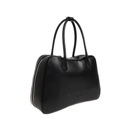 Emporio Armani Eagle Club Capsule Collection Soft Leather Shoulder Bag - Emporio Armani
