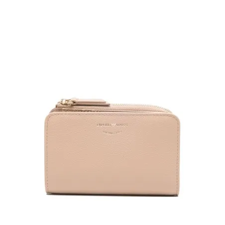 Emporio Armani Deer-Print Leather Bifold Wallet - Emporio Armani