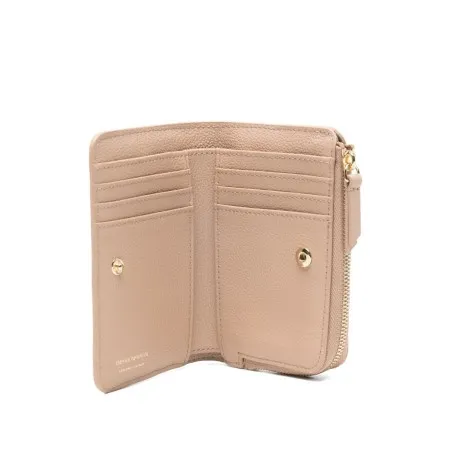 Emporio Armani Deer-Print Leather Bifold Wallet - Emporio Armani