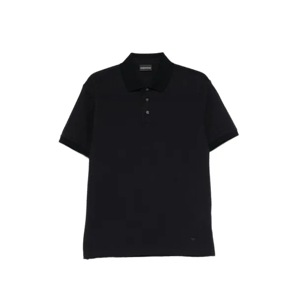 Emporio Armani Logo cotton polo shirt - Emporio Armani