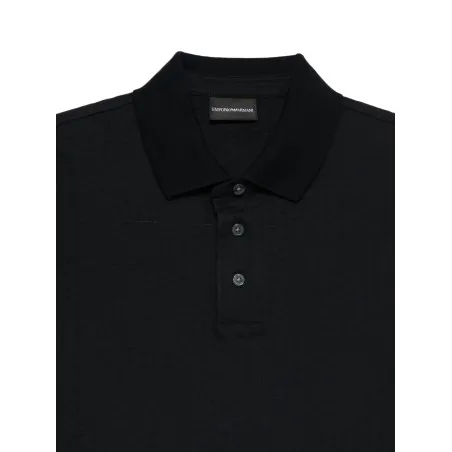 Emporio Armani Logo cotton polo shirt - Emporio Armani