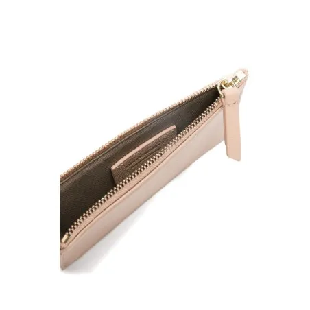 Emporio Armani Zipped Tumbled-Leather Card Holder - Emporio Armani