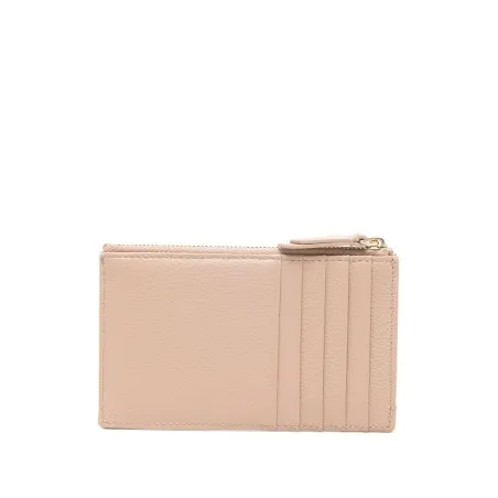 Emporio Armani Zipped Tumbled-Leather Card Holder - Emporio Armani