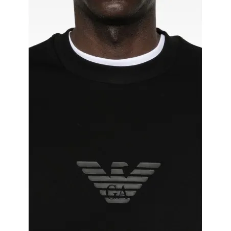 Emporio Armani Logo cotton sweatshirt - Emporio Armani