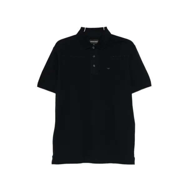 Emporio Armani Logo cotton polo shirt - Emporio Armani