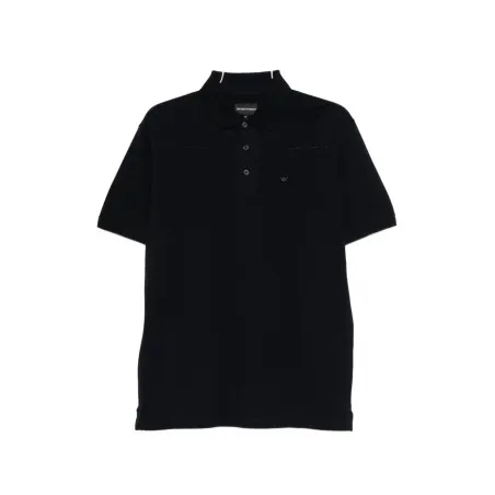 Emporio Armani Logo cotton polo shirt - Emporio Armani
