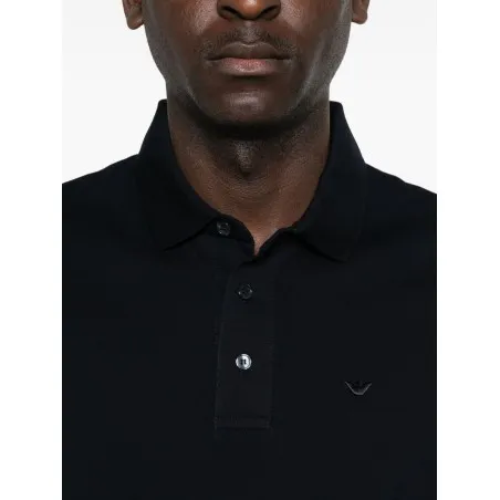 Emporio Armani Logo cotton polo shirt - Emporio Armani
