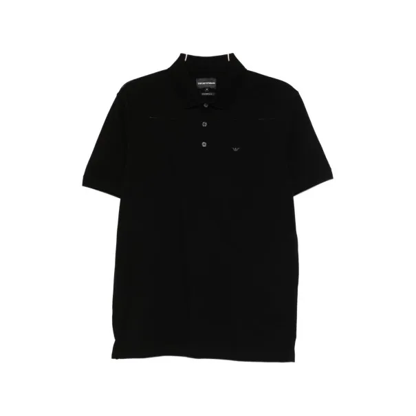 Emporio Armani Logo cotton polo shirt - Emporio Armani