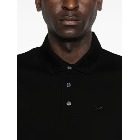 Emporio Armani Logo cotton polo shirt - Emporio Armani