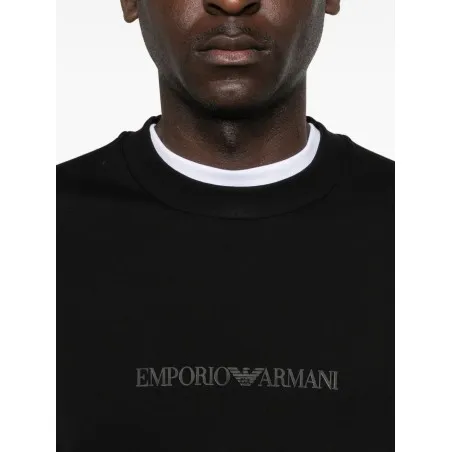 Emporio Armani Logo cotton sweatshirt - Emporio Armani