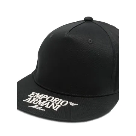 Emporio Armani Logo Patch Baseball Cap - Emporio Armani