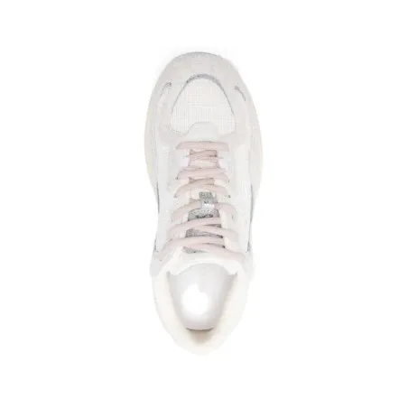 Emporio Armani Rafia n suede Sneakers - Emporio Armani