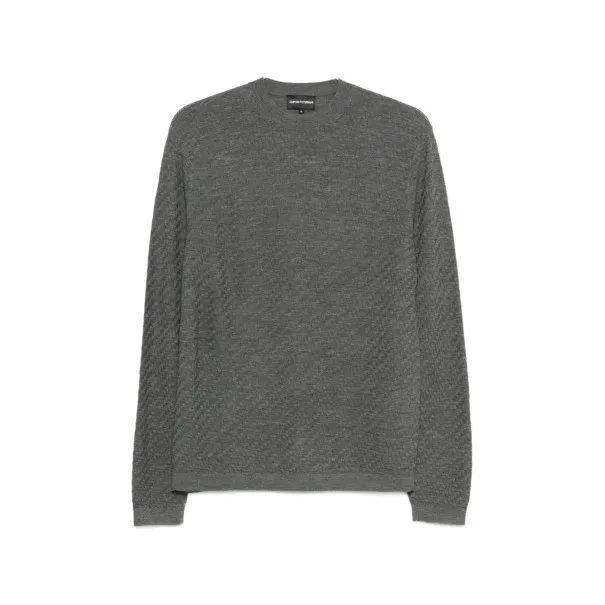 Emporio Armani Wool crewneck sweater - Emporio Armani
