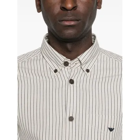Emporio Armani Striped cotton shirt - Emporio Armani