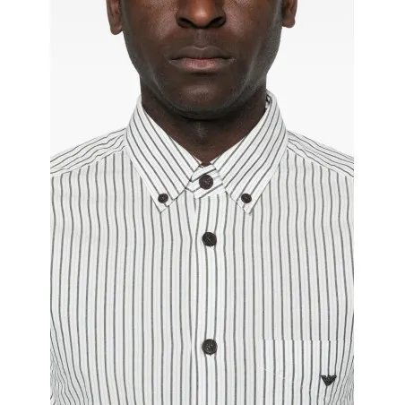 Emporio Armani Striped cotton shirt - Emporio Armani
